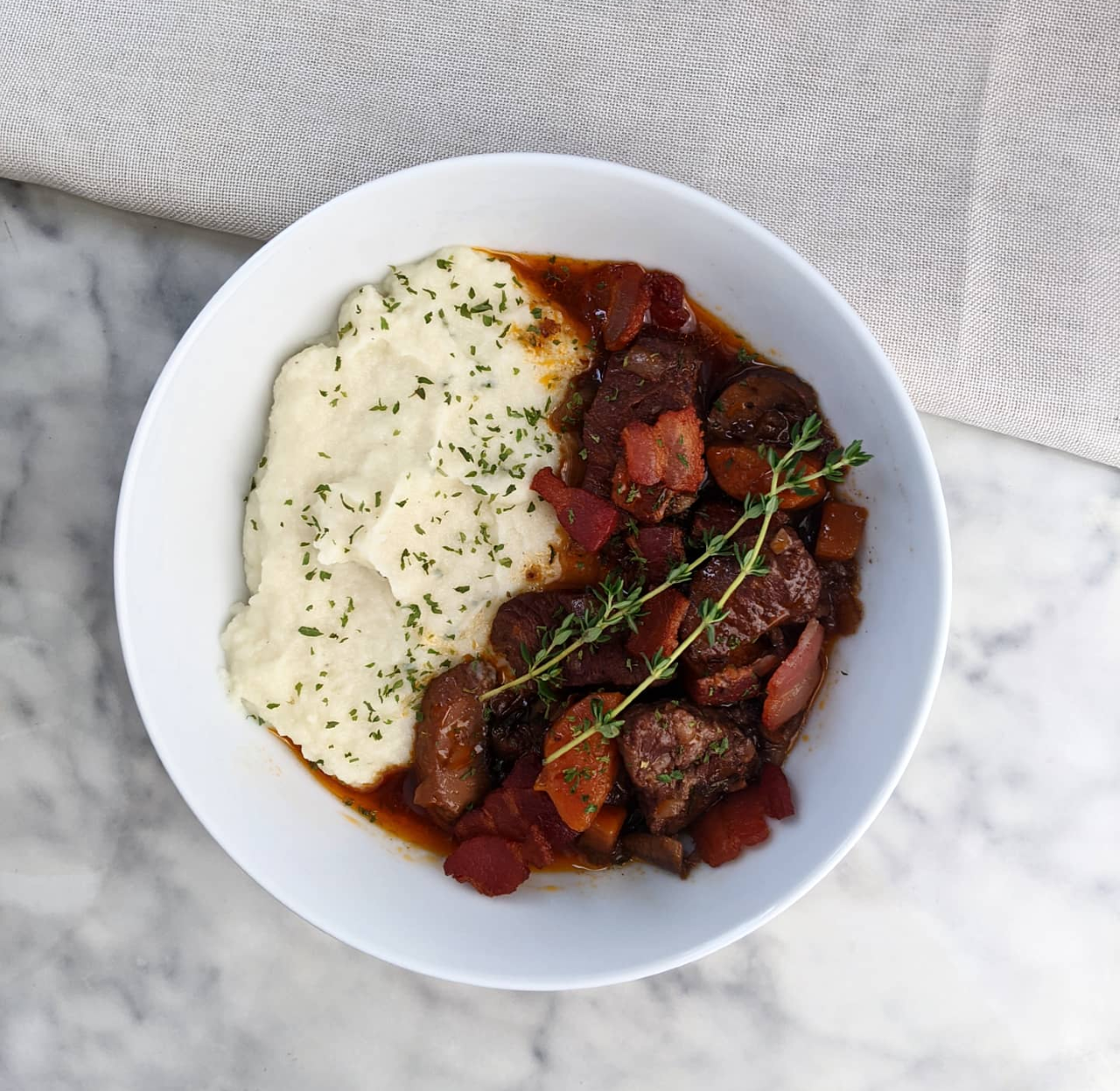 Keto beef 2024 bourguignon instant pot