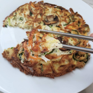 keto-korean-vegetable pancake