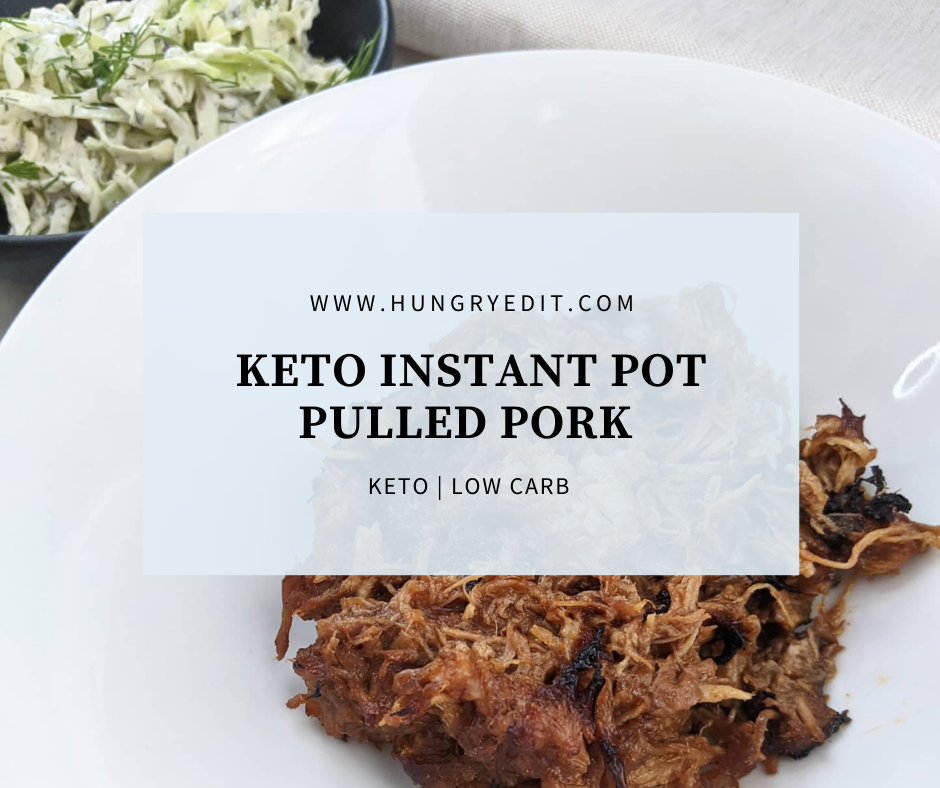 Instant Pot Keto Pulled Pork with Diet Coke 5.3g Net Carbs