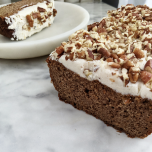 Keto Carrot Cake Loaf