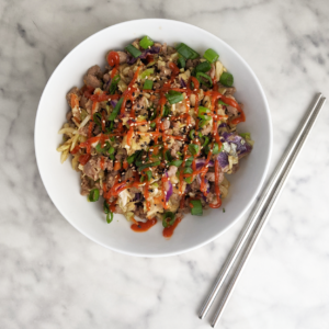 Keto Egg Roll in a Bowl