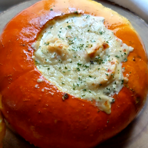 Keto Brazilian Shrimp Stuffed Pumpkin