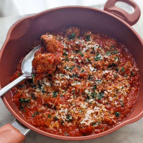 Keto Authentic Italian Meatballs